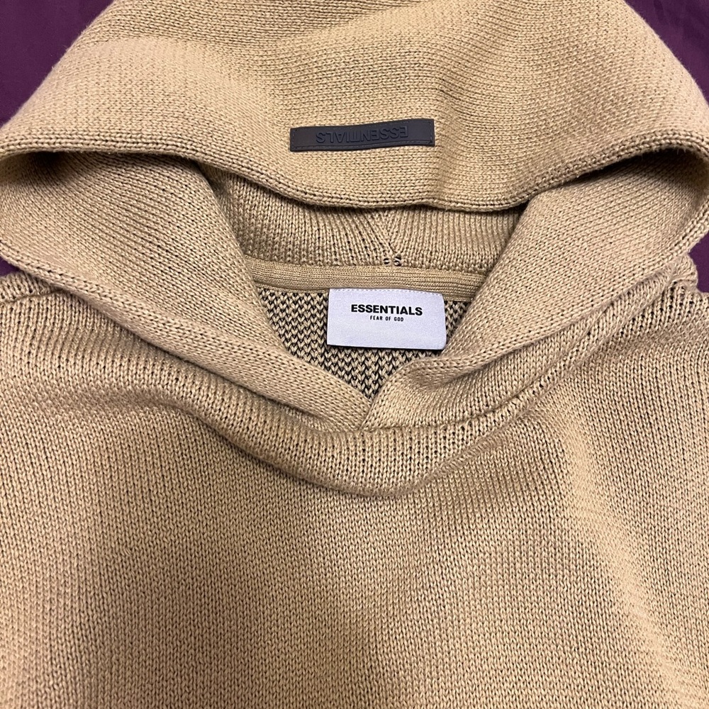 Fear of God Essentials Knit Hoodie